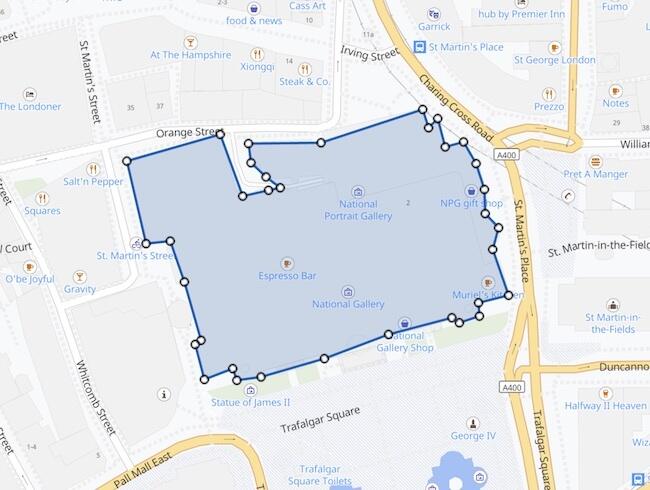 Mathry Area Map CALCMAPS - Map Tools